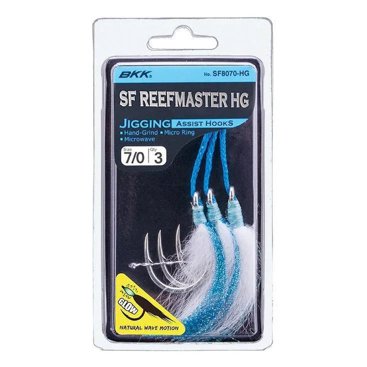 BKK Reef Master HG Jig Assist Hooks by BKK at Addict Tackle