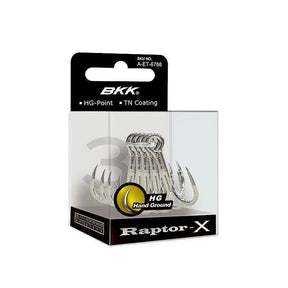 BKK Raptor-X Treble Hooks by BKK at Addict Tackle