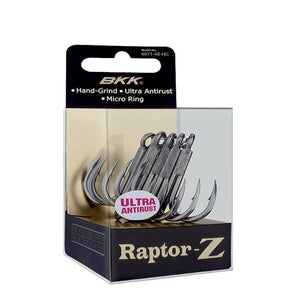 BKK Raptor-Z Treble Hooks by BKK at Addict Tackle