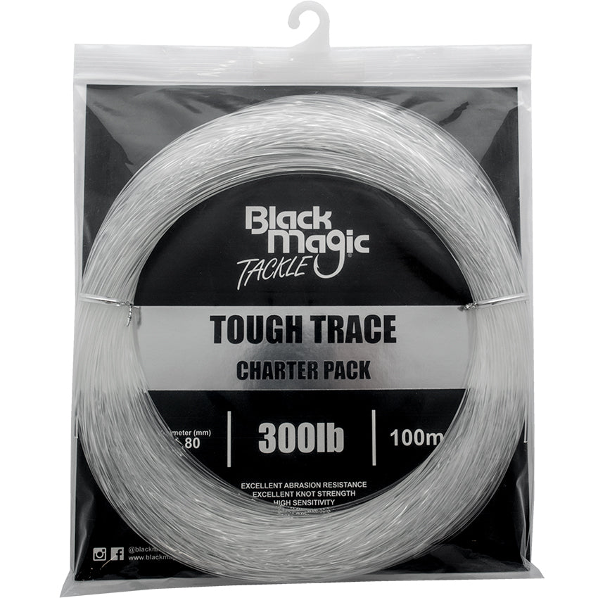 Black Magic Tough Trace Charter Pack 100m - Addict Tackle