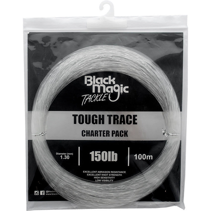 Black Magic Tough Trace Charter Pack 100m - Addict Tackle