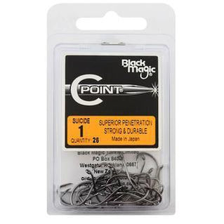 Black Magic C-Point Hook Economy Pack by Black Magic Tackle at Addict Tackle