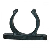 Black Plastic Tube Clip 15mm by Sam Allen at Addict Tackle