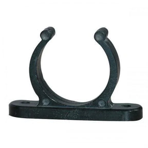 Black Plastic Tube Clip 15mm by Sam Allen at Addict Tackle