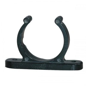 Black Plastic Tube Clip 40-45mm by Sam Allen at Addict Tackle
