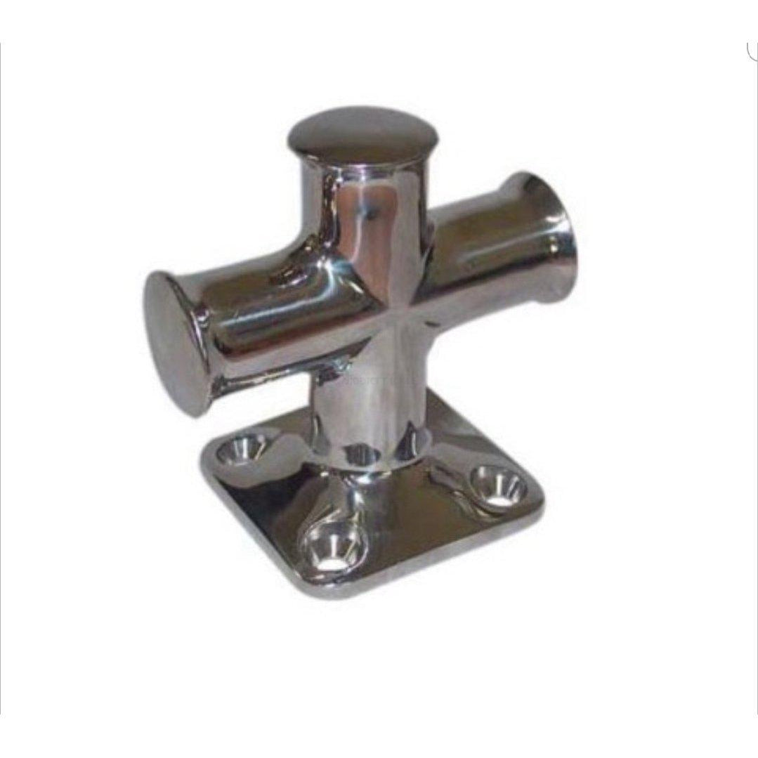 Bollard Solid Stainless Steel 316 90x60x60 by Sam Allen at Addict Tackle