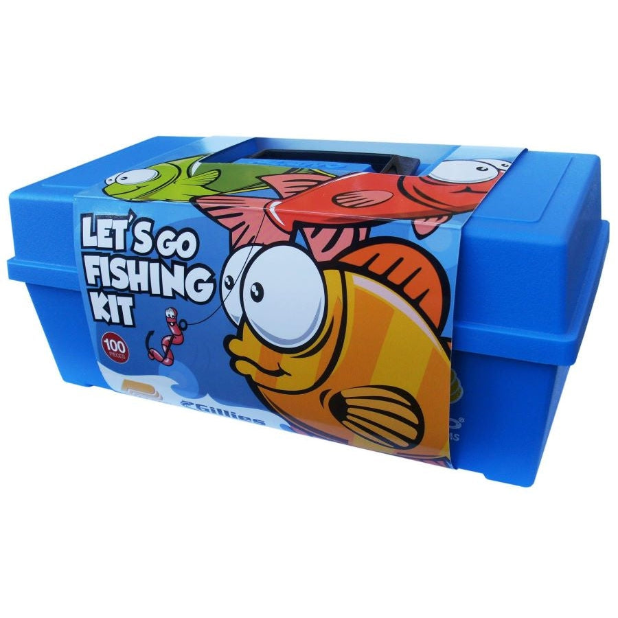 Lets Fish w 1 Tray Tackle Box