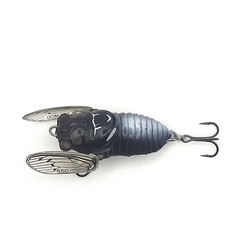 Tiemco Soft Shell Cicada Floating Hard Body Lure 40mm by Tiemco at Addict Tackle