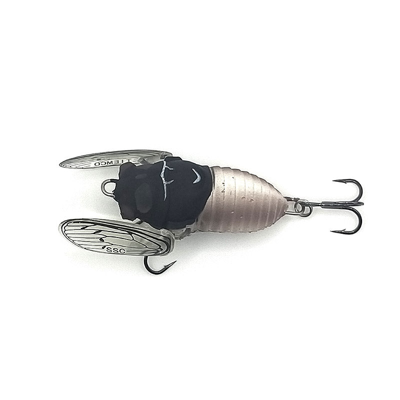 Tiemco Soft Shell Cicada Floating Hard Body Lure 40mm by Tiemco at Addict Tackle