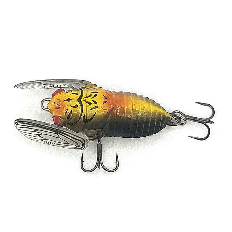 Tiemco Soft Shell Cicada Floating Hard Body Lure 40mm by Tiemco at Addict Tackle
