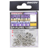 Decoy Split Rings Medium Class by Decoy at Addict Tackle