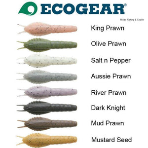 Ecogear Aqua Bream Prawn Soft Plastic 50mm by Ecogear at Addict Tackle