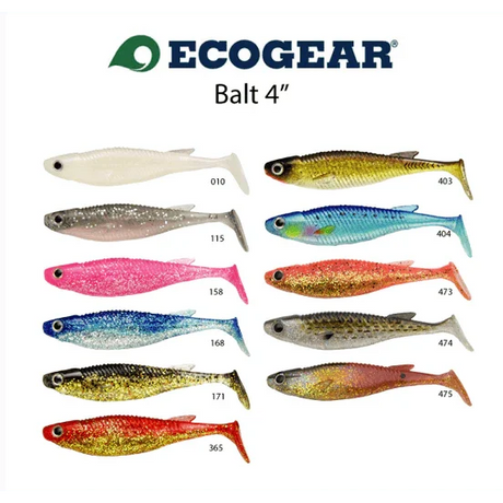 Ecogear Balt Soft Plastics 4" by Ecogear at Addict Tackle