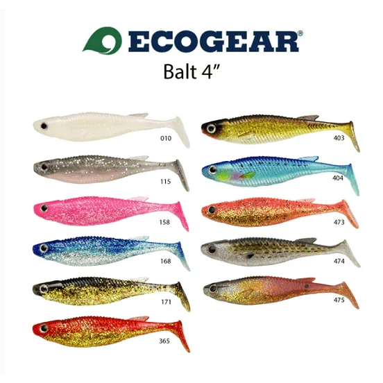 Ecogear Balt Soft Plastics 4" by Ecogear at Addict Tackle