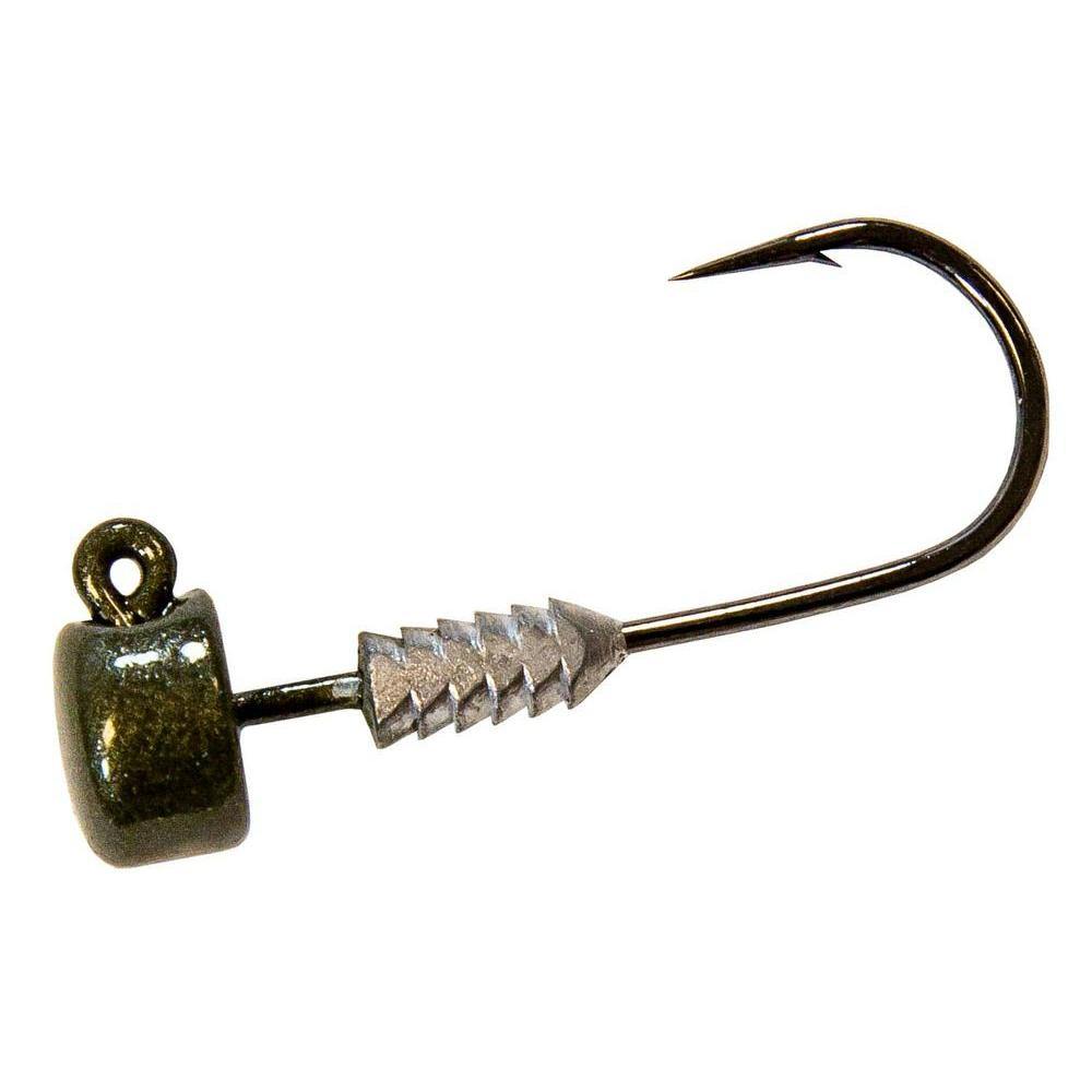 TACKLE TACTICS NEDLOCKZ JIGHEADS Green Pumpkin by Tackle Tactics at Addict Tackle