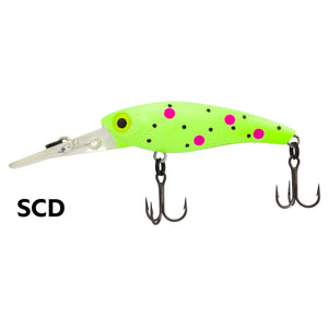 Zerek Tango Shad Floating Hard Body Lure 50mm - 1.6m by Zerek at Addict Tackle