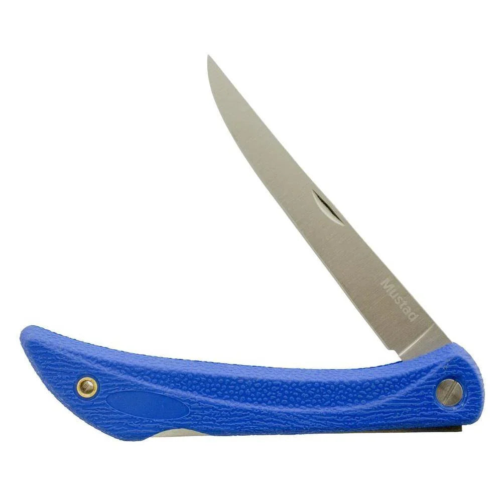 Mustad Folding Fillet Knife 5'' by Mustad at Addict Tackle