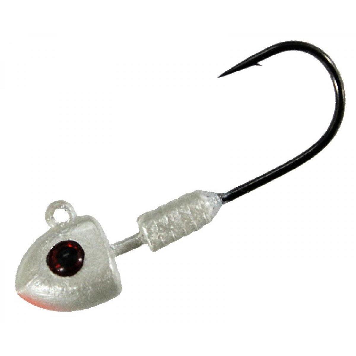 Tackle Tactics DemonZ Hand-Painted Jighead Pearl by Tackle Tactics at Addict Tackle