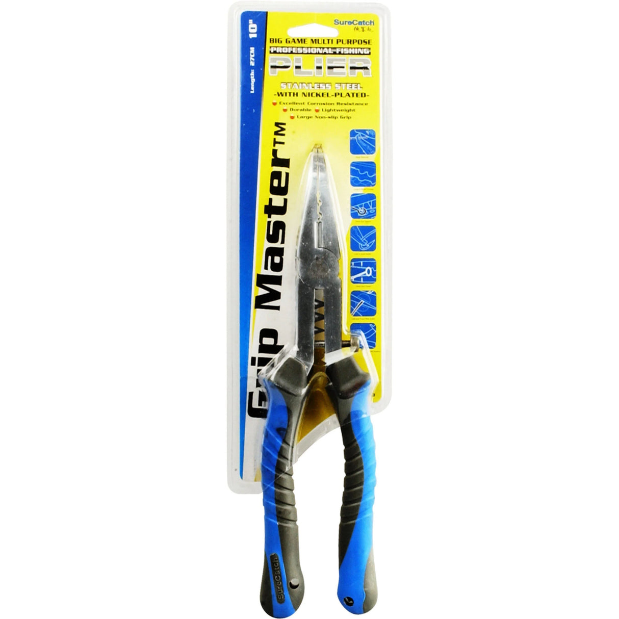 Sure Catch Stainless Steel Big Game Multi Purpose 10'' by Sure Catch at Addict Tackle