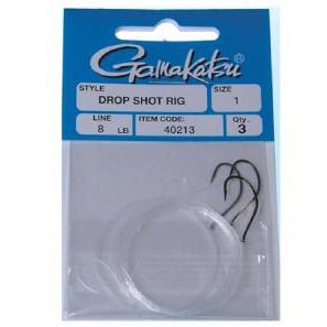 Gamakatsu Drop Shot Rig - Addict Tackle