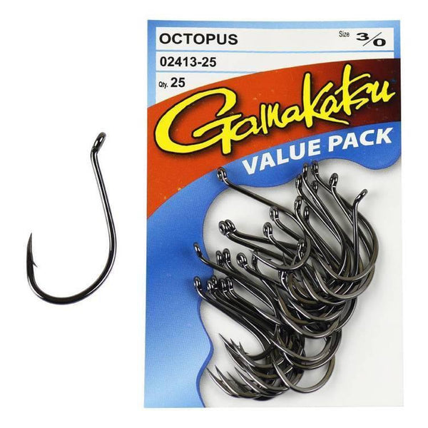 Gamakatsu Octopus Circle Hook 8/0 Value Pack Qty 25