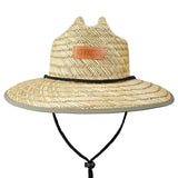 G Loomis Leather Patch Sunseeker Straw Hat by G. Loomis at Addict Tackle