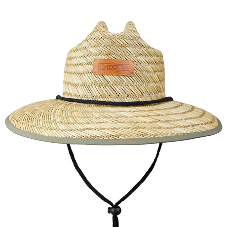 G Loomis Leather Patch Sunseeker Straw Hat by G. Loomis at Addict Tackle