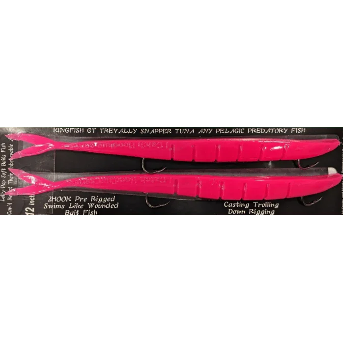 ICatch Hoodlum Lollipop Soft Bait 8 inch - Addict Tackle