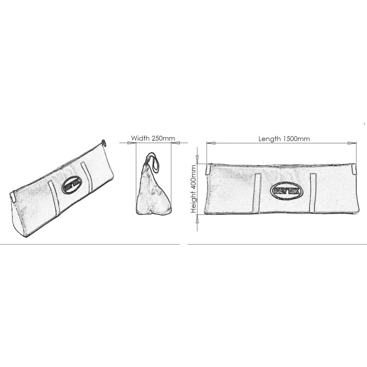 Icey Tek Heavy Duty Fishing Bag 150cm - Addict Tackle