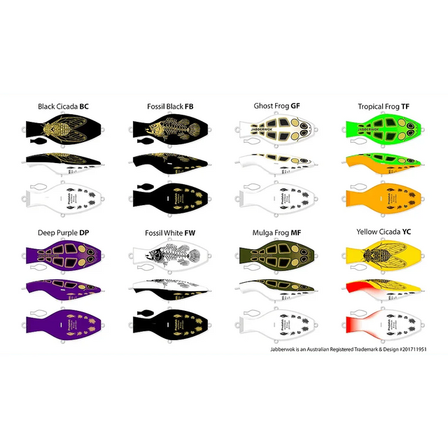 Jabberwok Surface Lure 110mm by Predatek at Addict Tackle