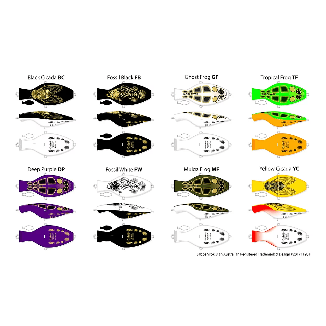 Jabberwok Surface Lure 110mm by Predatek at Addict Tackle