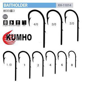 Kumho 11014 Baitholder Black Hooks by Kumho at Addict Tackle