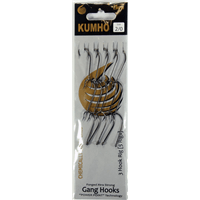 Kumho Gang Hooks 3 Hook Rig by Kumho at Addict Tackle