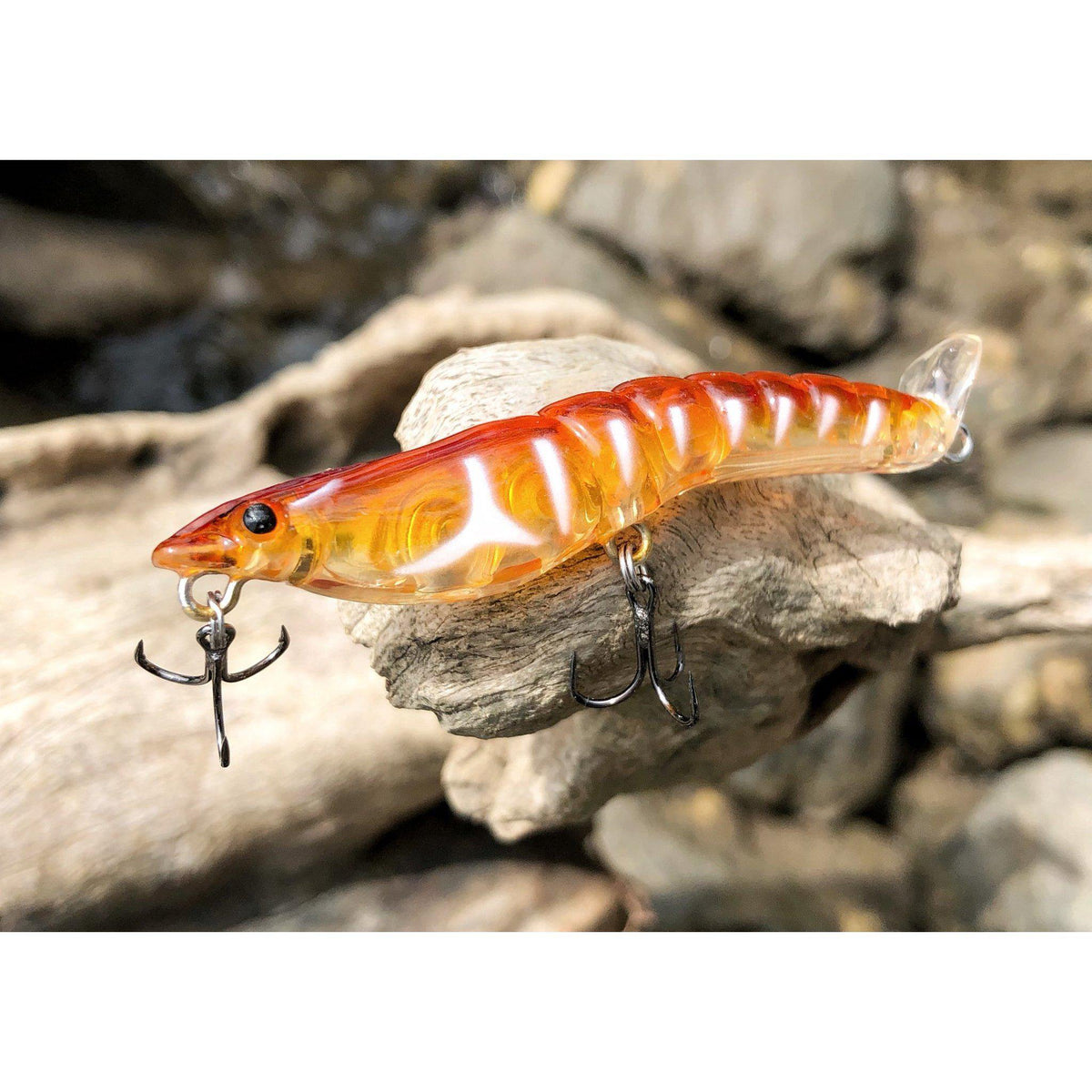 MMD Splash Prawn Hard Body Lure 70mm by MMD Splash Prawn at Addict Tackle