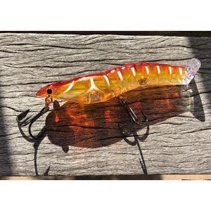 MMD Splash Prawn Hard Body Lure 120mm by MMD Splash Prawn at Addict Tackle