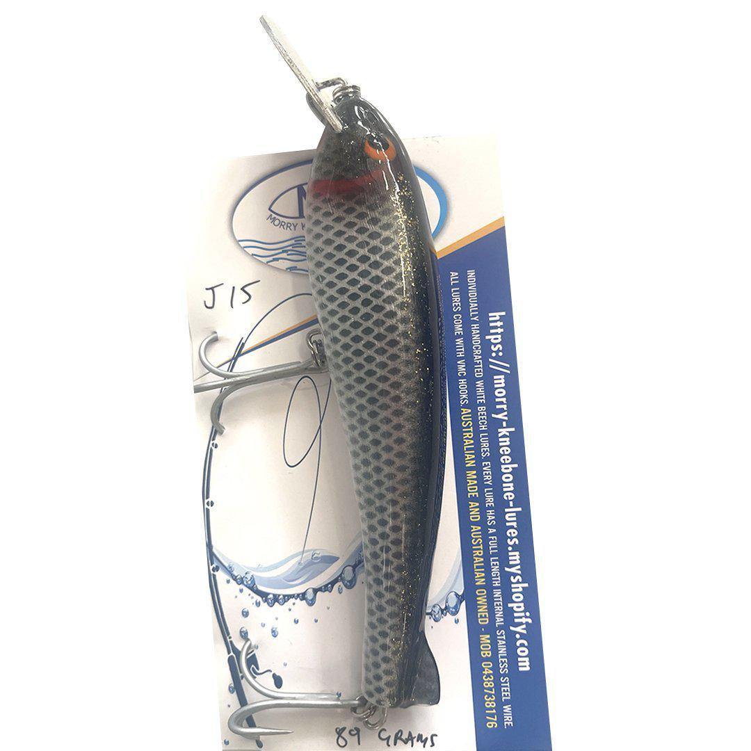 Morry Kneebone Handcrafted Jewfish Lure 200mm - 80 Grams - Addict Tackle