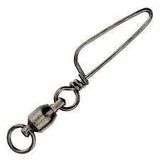 Mustad Ball Bearing Swivel with Welded Ring & Cross-Lock Snap by Mustad at Addict Tackle