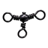 Mustad Barrel 3-Way Cross Swivels 10 Pack by Mustad at Addict Tackle