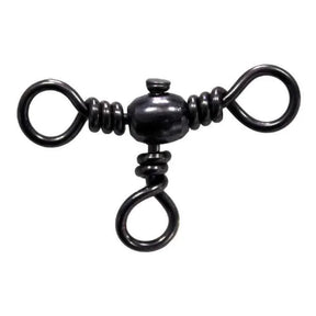 Mustad Barrel 3-Way Cross Swivels 10 Pack by Mustad at Addict Tackle