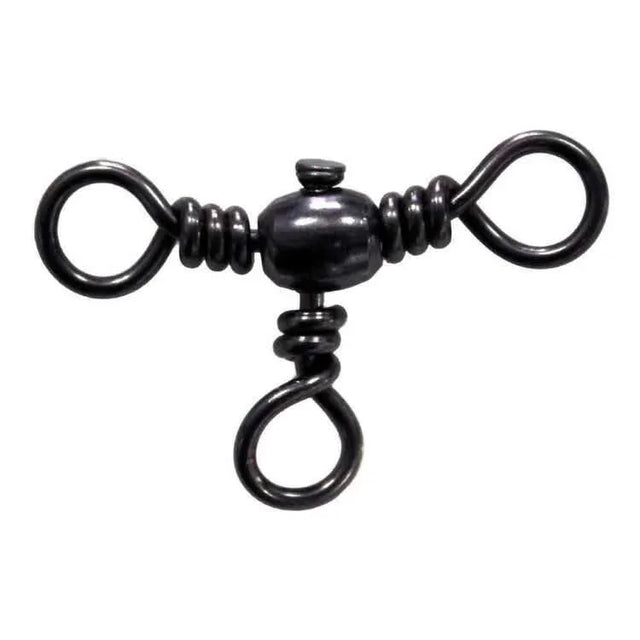 Mustad Barrel 3-Way Cross Swivels 10 Pack by Mustad at Addict Tackle
