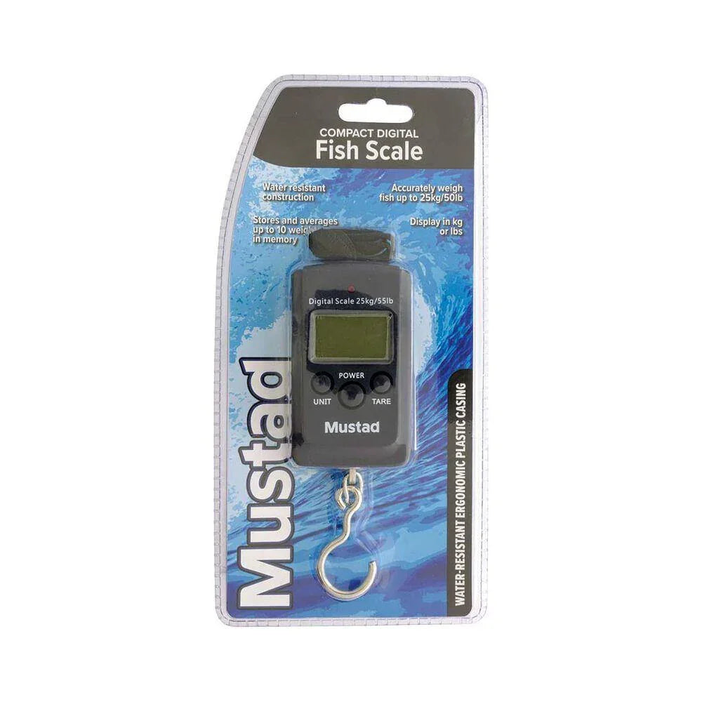 Mustad Compact Digital Scale 25kg by Addict Tackle at Addict Tackle
