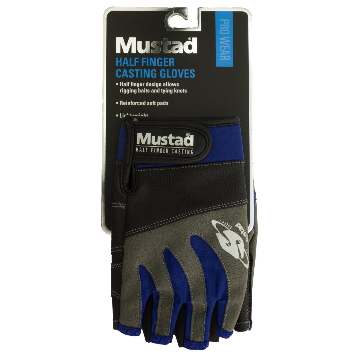 Mustad Half Finger Glove - Addict Tackle