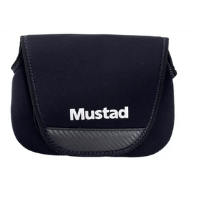 Mustad Neoprene Spinning Reel Pouch by Mustad at Addict Tackle