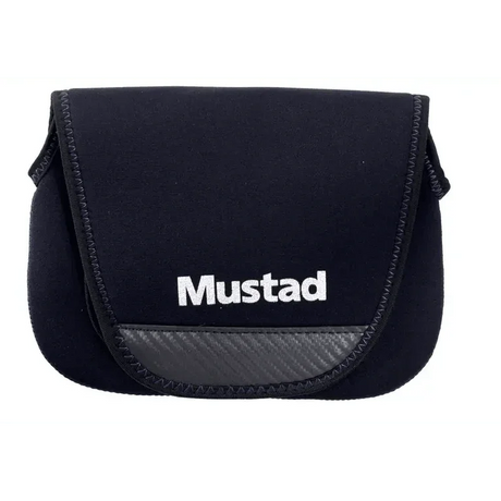 Mustad Neoprene Spinning Reel Pouch by Mustad at Addict Tackle