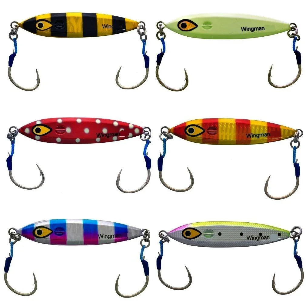 Mustad Wingman Metal Jig 200 Gram by Mustad at Addict Tackle