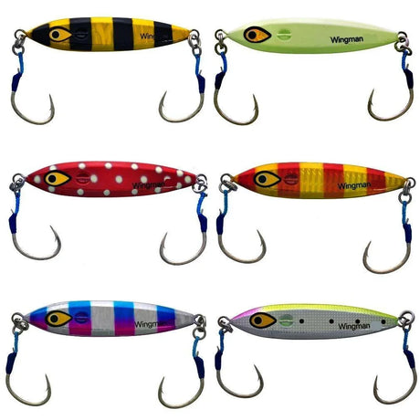 Mustad Wingman Metal Jig 200 Gram by Mustad at Addict Tackle