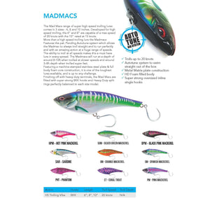 Nomad Design Madmacs High Speed Trolling Lure - 200mm by Nomad Design at Addict Tackle