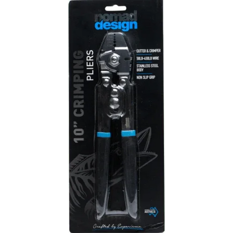 Nomad Design 10" BIG GAME CRIMPING PLIERS - ND - PL10 - BGCP - Addict Tackle