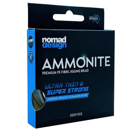 Nomad Design Ammonite Jigging Braid 300yds - Addict Tackle
