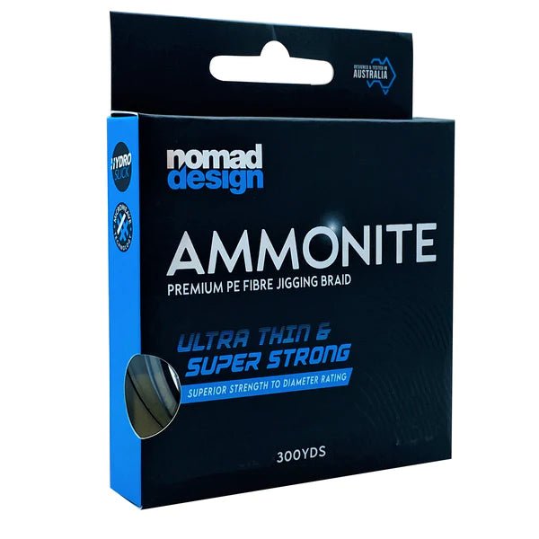 Nomad Design Ammonite Jigging Braid 300yds - Addict Tackle